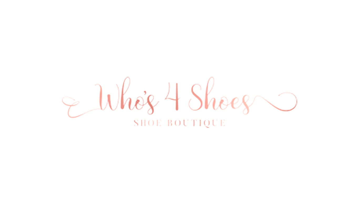 Who's 4 Shoes Logo
