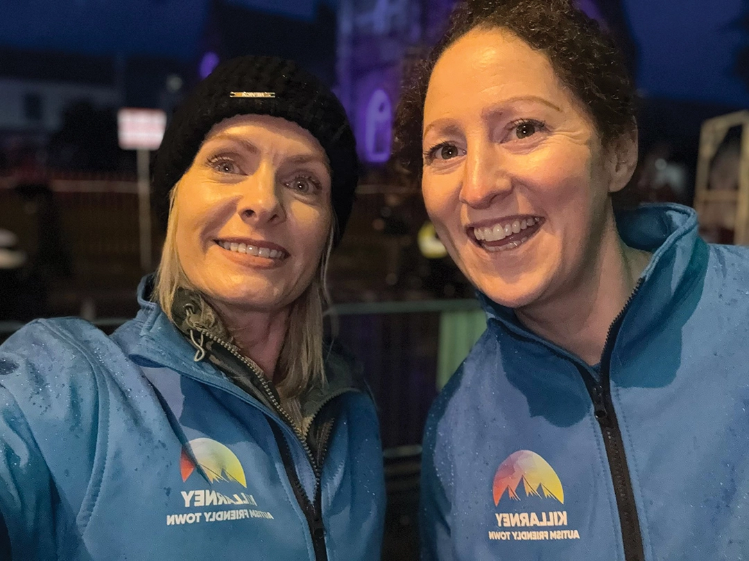 Autism FriendLy Killarney Committee Members in Blue Jackets 